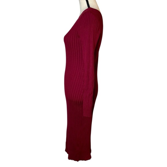 PrettyGarden Ribbed Long Sleeve Bodycon Dress - Picture 6 of 9